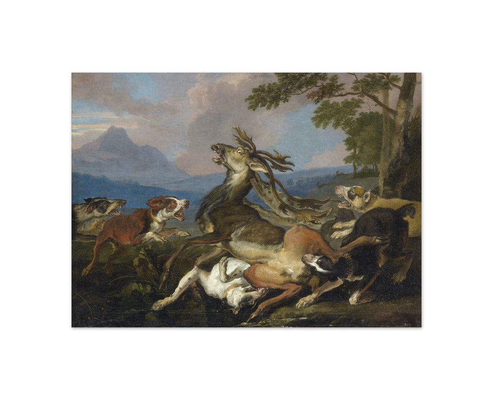 Abraham Daniëlsz. Hondius - The Hunt of the Deer - Compact / Full Bleed / No Frame