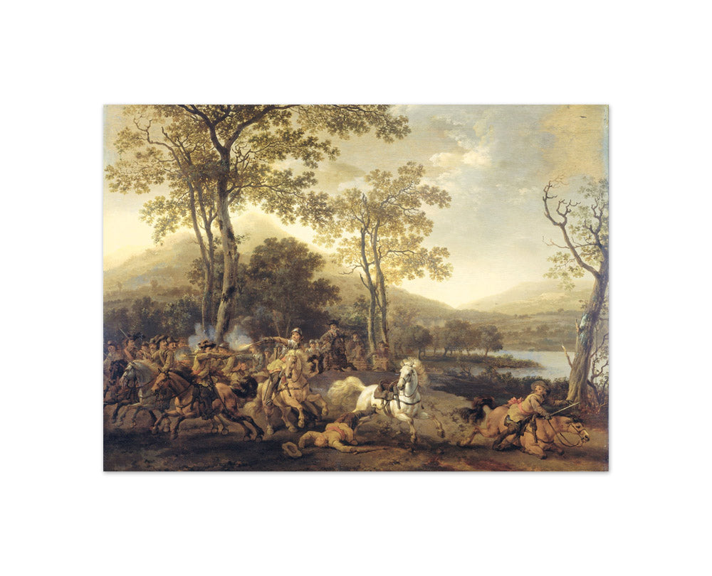 Abraham van Calraet - The Battle of Ruiter - Compact / Full Bleed / No Frame