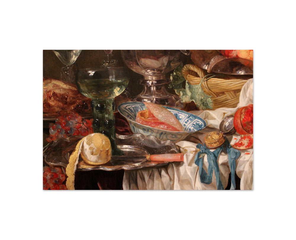 Abraham van Beijeren - Still Life with Fish - Compact / Full Bleed / No Frame