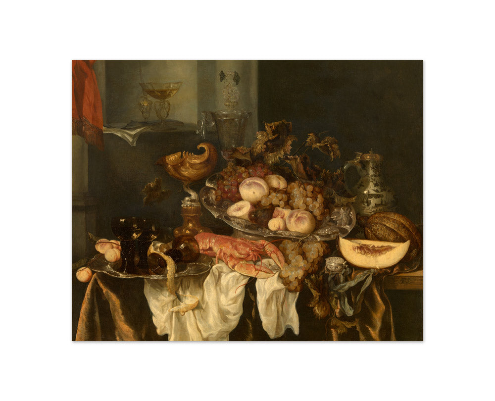 Abraham van Beijeren - Still Life - Compact / Full Bleed / No Frame