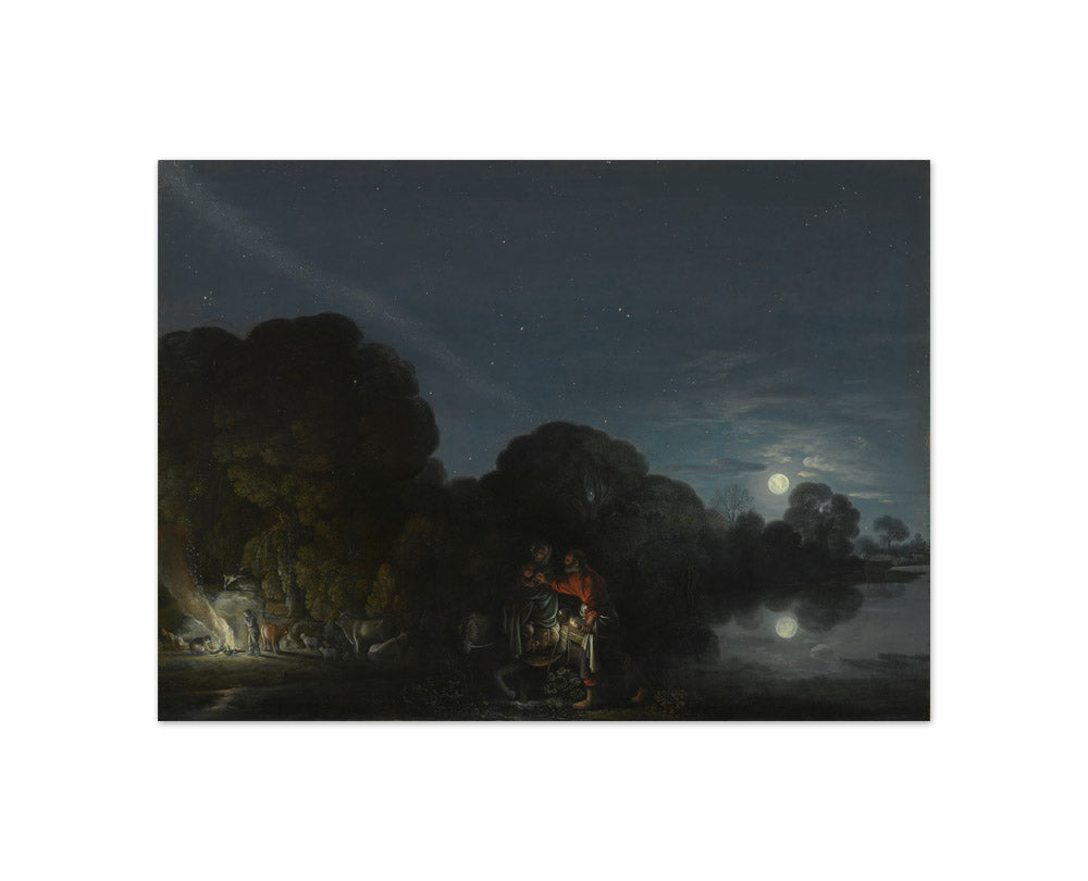 Adam Elsheimer - The Flight into Egypt - Compact / Full Bleed / No Frame