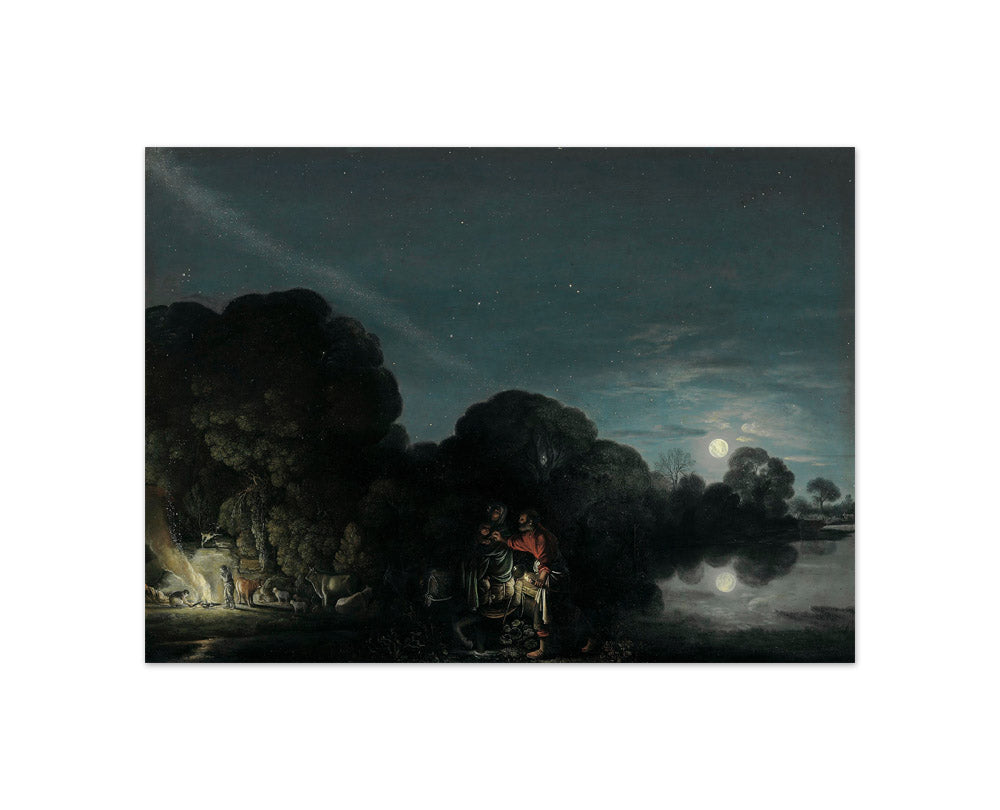 Adam Elsheimer - The Flight into Egypt - Compact / Full Bleed / No Frame