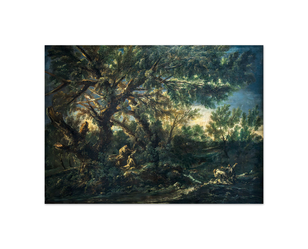 Alessandro Magnasco - The Large Forest - Compact / Full Bleed / No Frame
