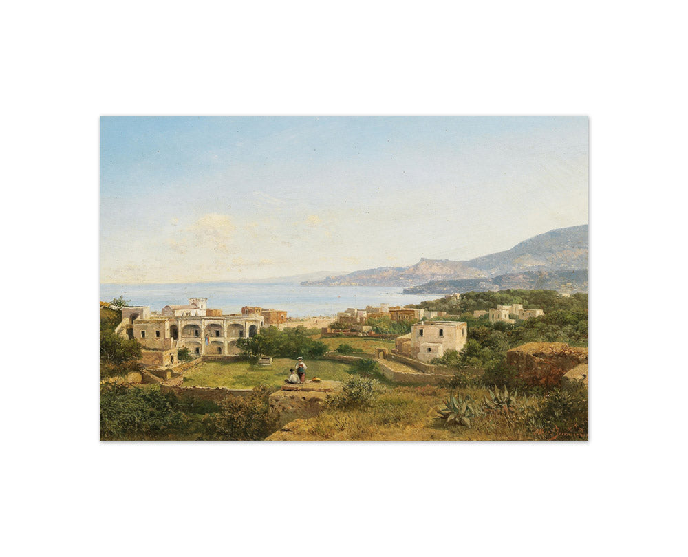 Albert Zimmermann - Scene on Ischia - Compact / Full Bleed / No Frame