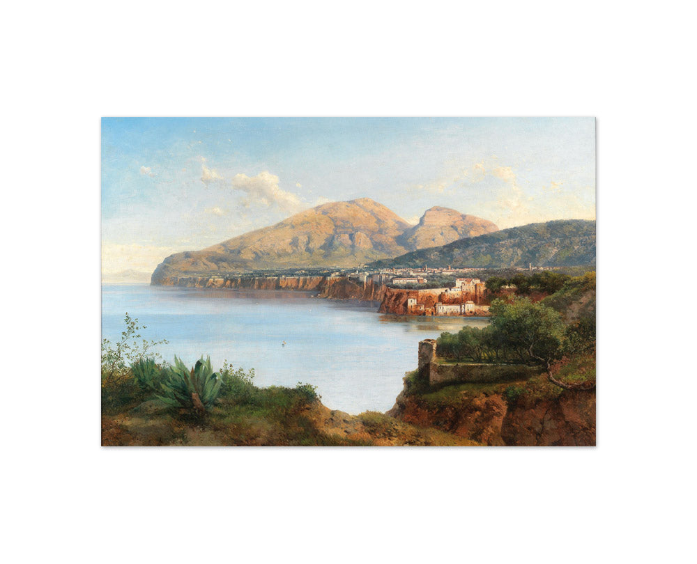 Albert Zimmermann - A View of Sorrento - Compact / Full Bleed / No Frame