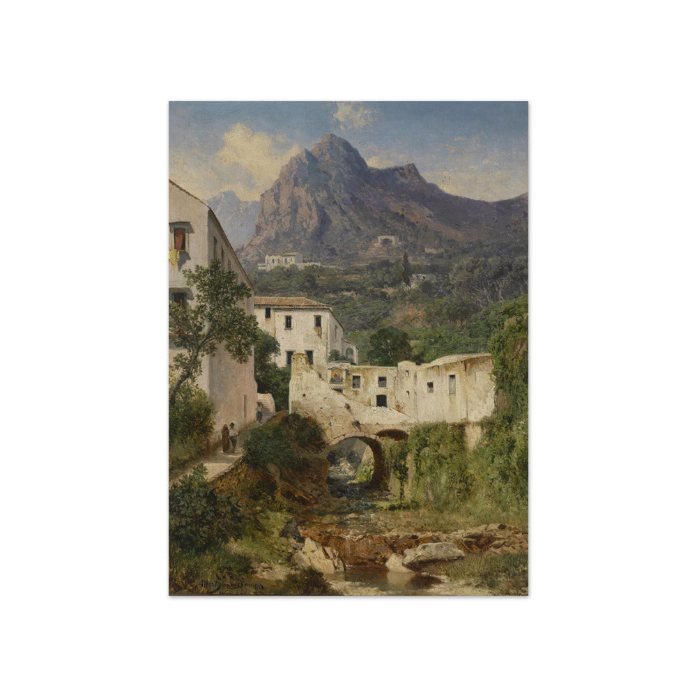 Albert Zimmermann - Mühlthal near Amalfi - Compact / Full Bleed / No Frame