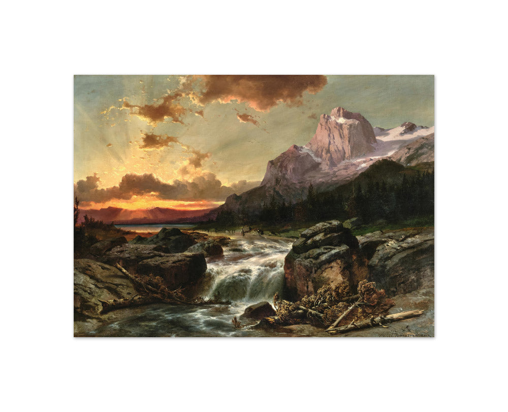 Albert Zimmermann - Hintersee - Compact / Full Bleed / No Frame