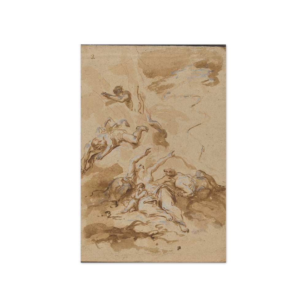 Alessandro Magnasco - Figures in a Storm - Compact / Full Bleed / No Frame