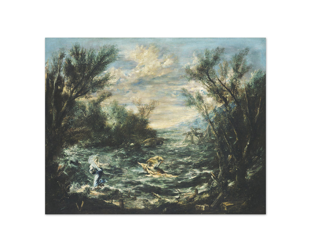 Eugène Delacroix - Christ at the Sea of Galilee - Compact / Full Bleed / No Frame