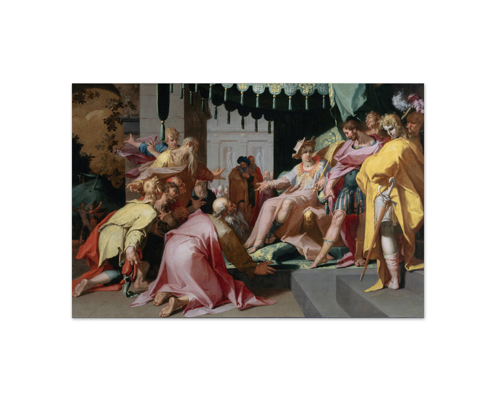 Abraham Bloemaert - Joseph and His Brothers - Compact / Full Bleed / No Frame