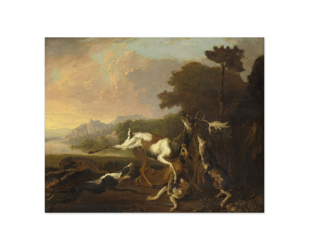 Abraham Daniëlsz. Hondius - The Deer Hunt - Compact / Full Bleed / No Frame