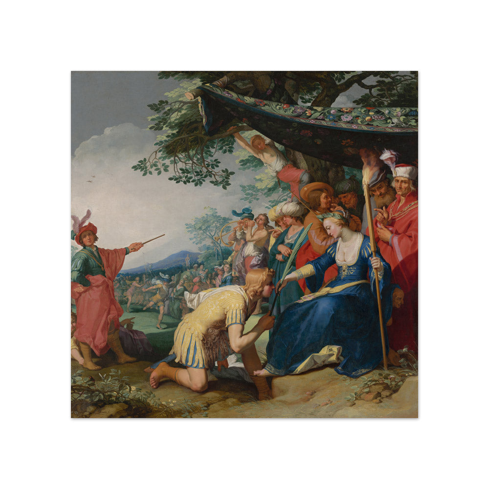 Abraham Bloemaert - Theagenes Receiving the Palm of Honour from Chariclea - Compact / Full Bleed / No Frame