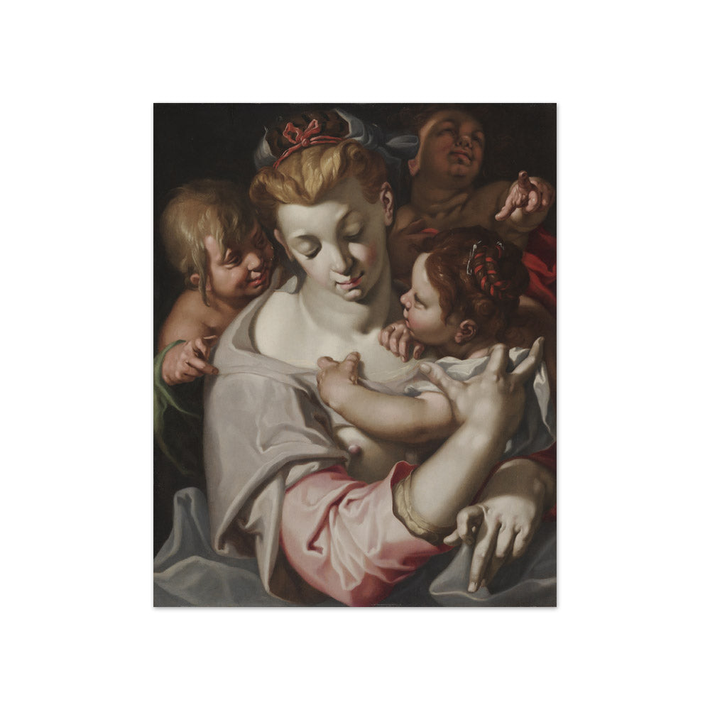 Abraham Bloemaert - Charity - Compact / Full Bleed / No Frame