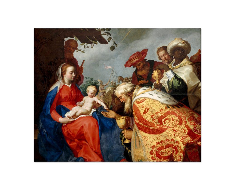 Abraham Bloemaert - The Adoration of the Magi - Compact / Full Bleed / No Frame