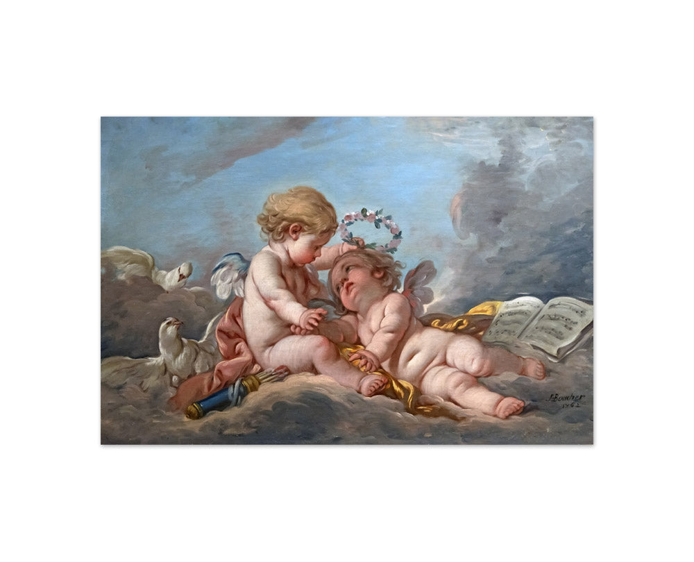 François Boucher - Composition aux Putti - Compact / Full Bleed / No Frame