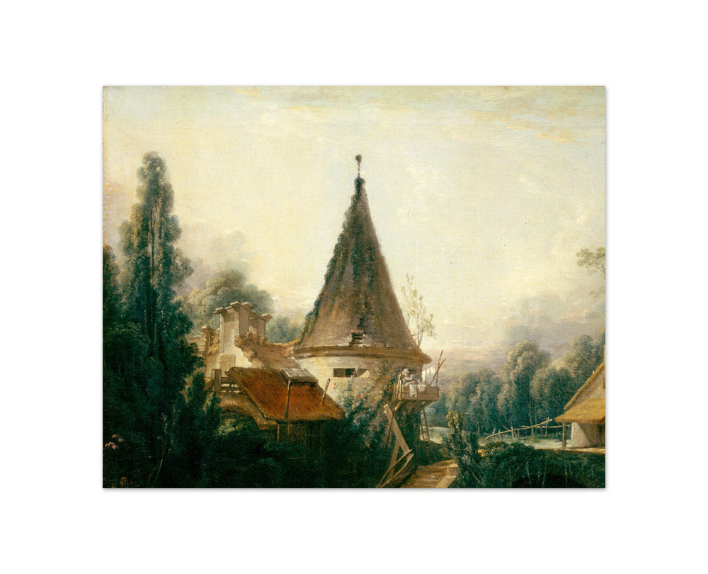 François Boucher - Landscape near Beauvais - Compact / Full Bleed / No Frame