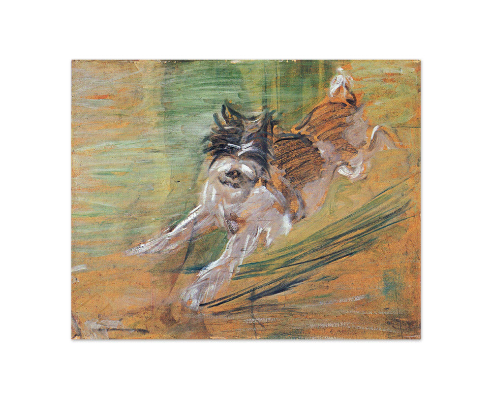 Franz Marc - Jumping Dog Schlick - Compact / Full Bleed / No Frame