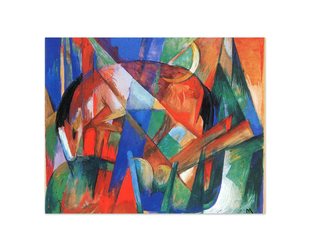 Franz Marc - Mythical Creature II (Horse) - Compact / Full Bleed / No Frame