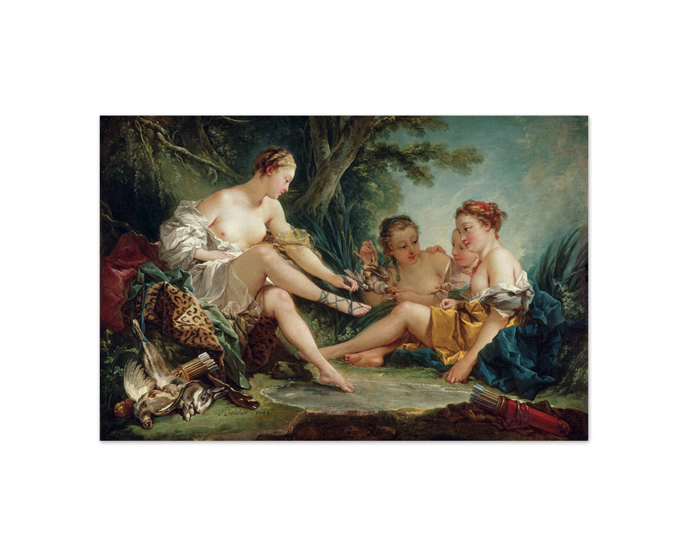 François Boucher - Diana after the Hunt - Compact / Full Bleed / No Frame
