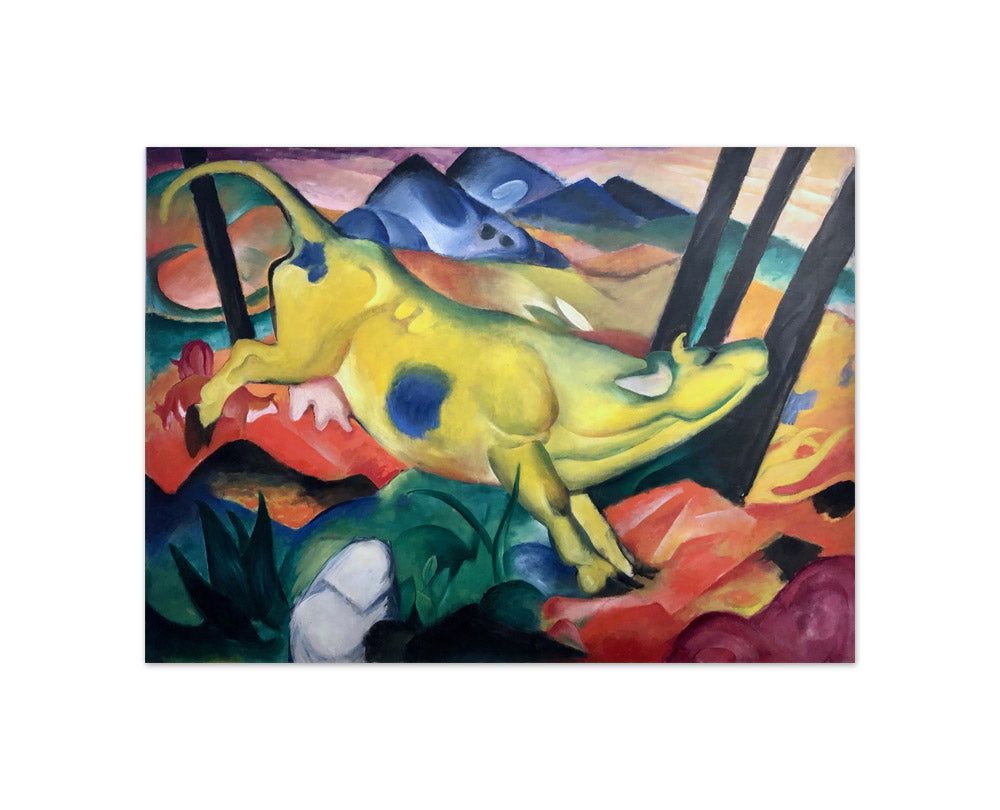 Franz Marc - Yellow Cow - Compact / Full Bleed / No Frame