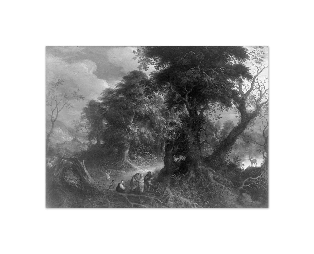 Abraham Govaerts - The Rest in the Deciduous Forest - Compact / Full Bleed / No Frame