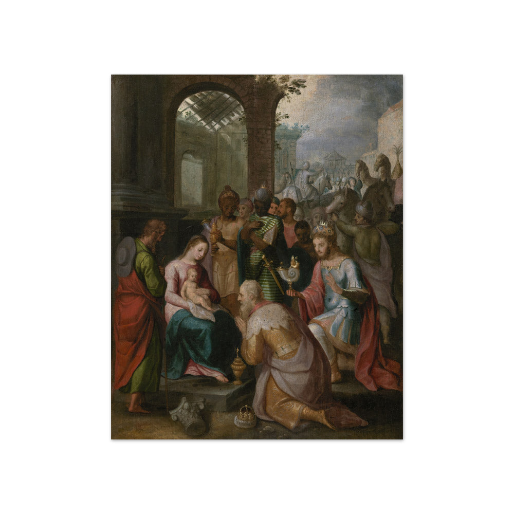 Adam van Noort - The Adoration of the Kings - Compact / Full Bleed / No Frame