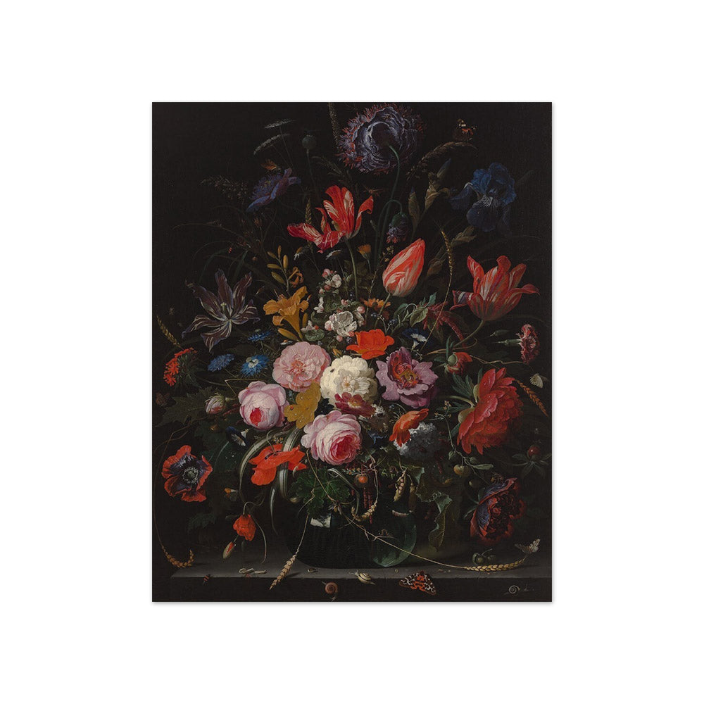 Abraham Mignon - Flowers in a Vase - Compact / Full Bleed / No Frame