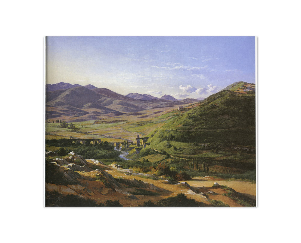 Abraham Teerlink - The Bridge of Augustus at Narni - Compact / Full Bleed / No Frame