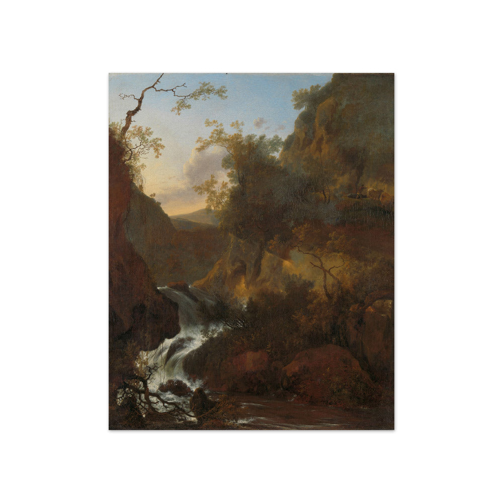 Adam Pijnacker - A Waterfall - Compact / Full Bleed / No Frame