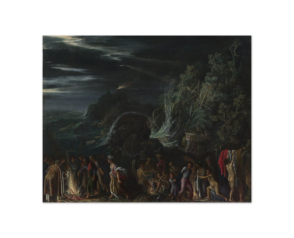 Adam Elsheimer - Saint Paul Shipwrecked - Compact / Full Bleed / No Frame