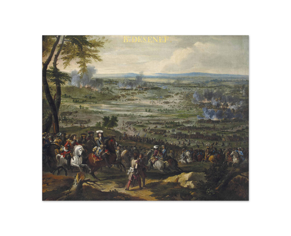 Adam Frans van der Meulen - The Battle of Seneffe, 11 August 1674 - Compact / Full Bleed / No Frame