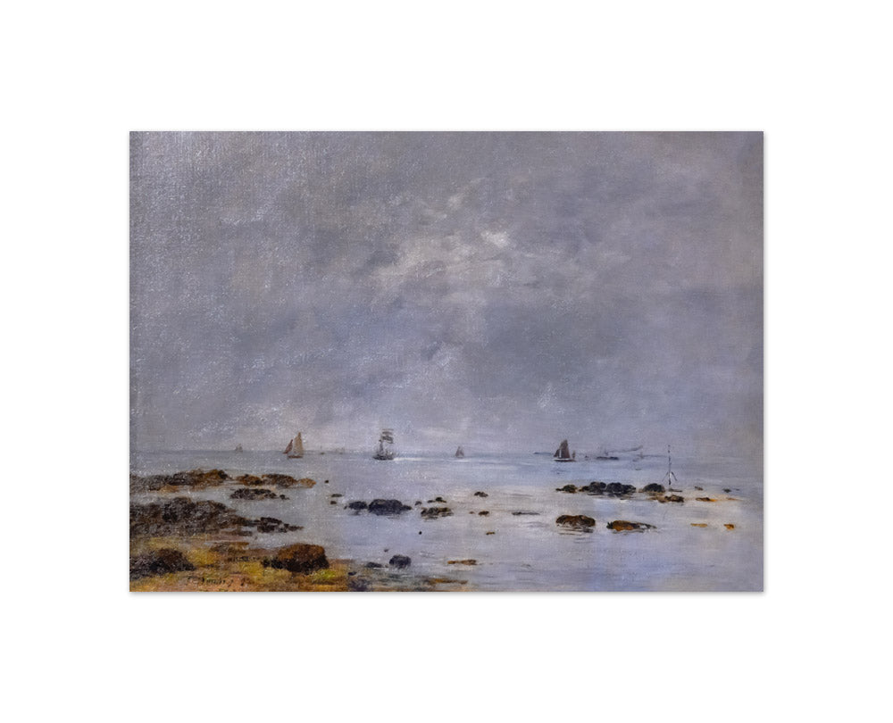 Eugène Boudin - Calm - Compact / Full Bleed / No Frame