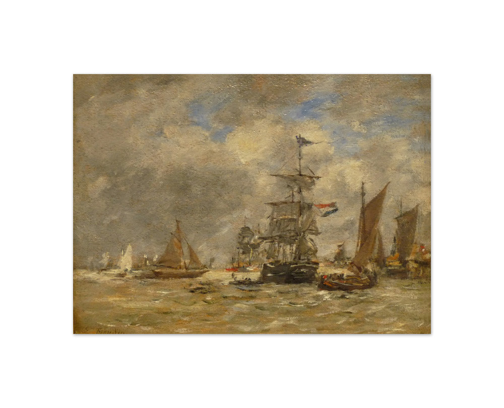 Eugène Boudin - Marine - Compact / Full Bleed / No Frame