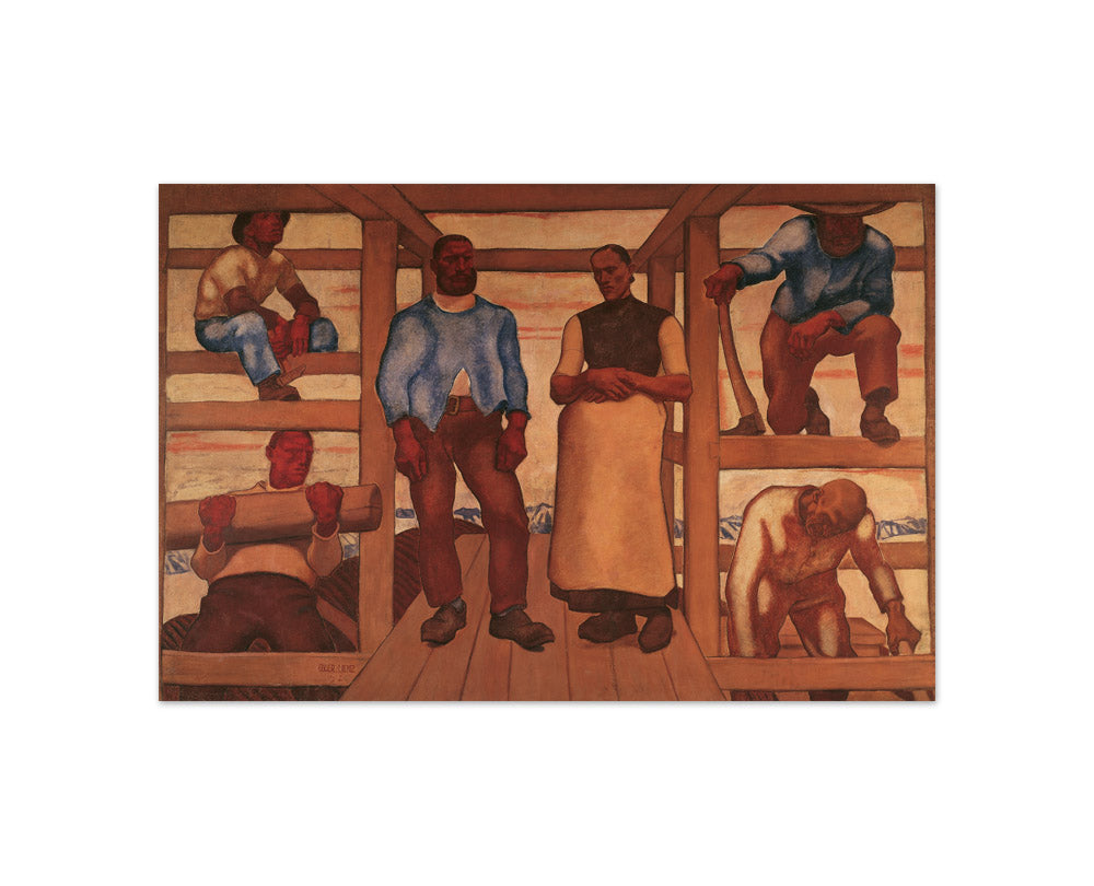 Albin Egger-Lienz - Life - Compact / Full Bleed / No Frame