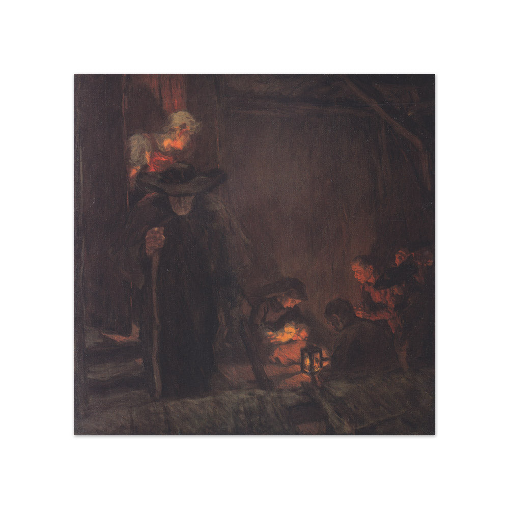 Albin Egger-Lienz - The Christmas Night - Compact / Full Bleed / No Frame