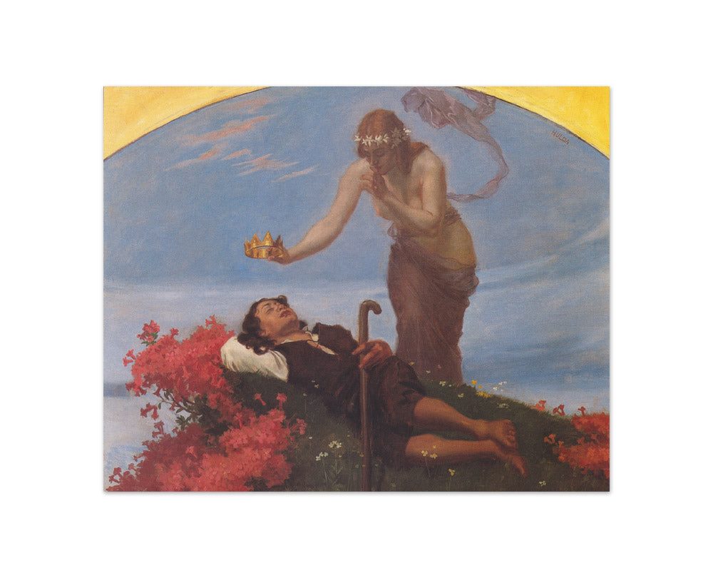 Albin Egger-Lienz - Hulda - Compact / Full Bleed / No Frame