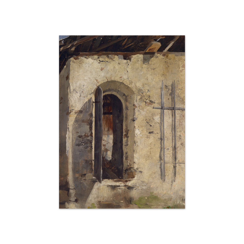 Albin Egger-Lienz - The Gate - Compact / Full Bleed / No Frame