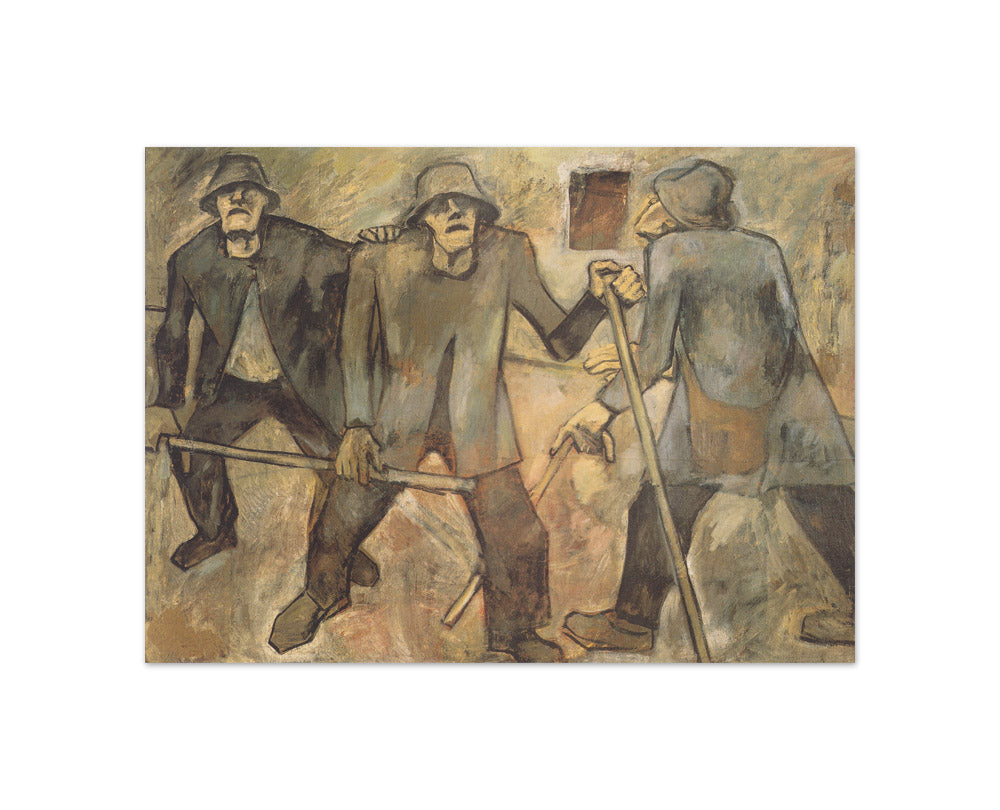 Albin Egger-Lienz - The Blind - Compact / Full Bleed / No Frame
