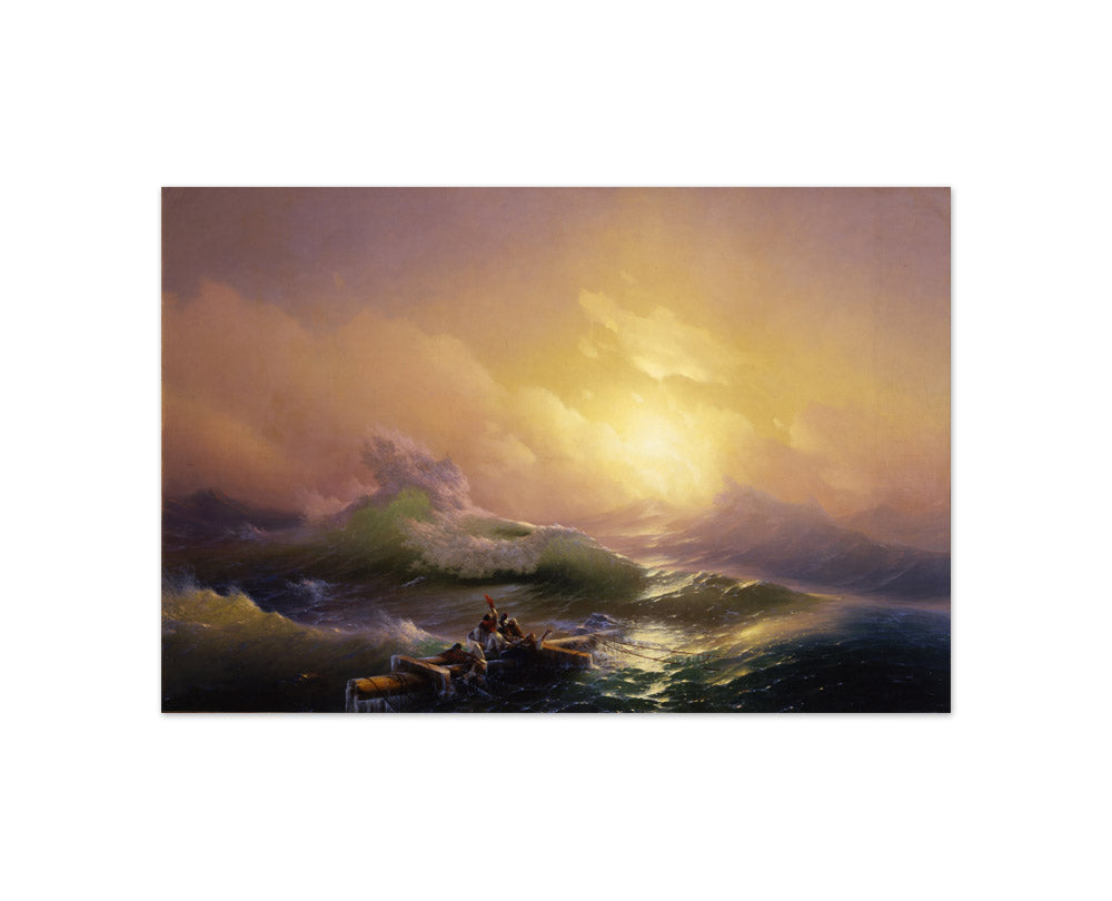 Ivan Aivazovsky - The Ninth Wave - Compact / Full Bleed / No Frame