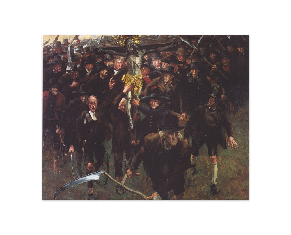 Albin Egger-Lienz - The Cross - Compact / Full Bleed / No Frame