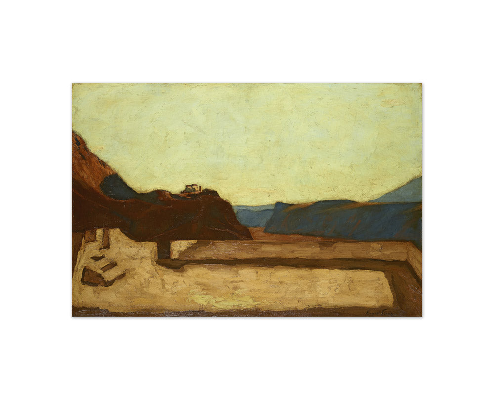 Albin Egger-Lienz - At Calvary in Bolzano - Compact / Full Bleed / No Frame