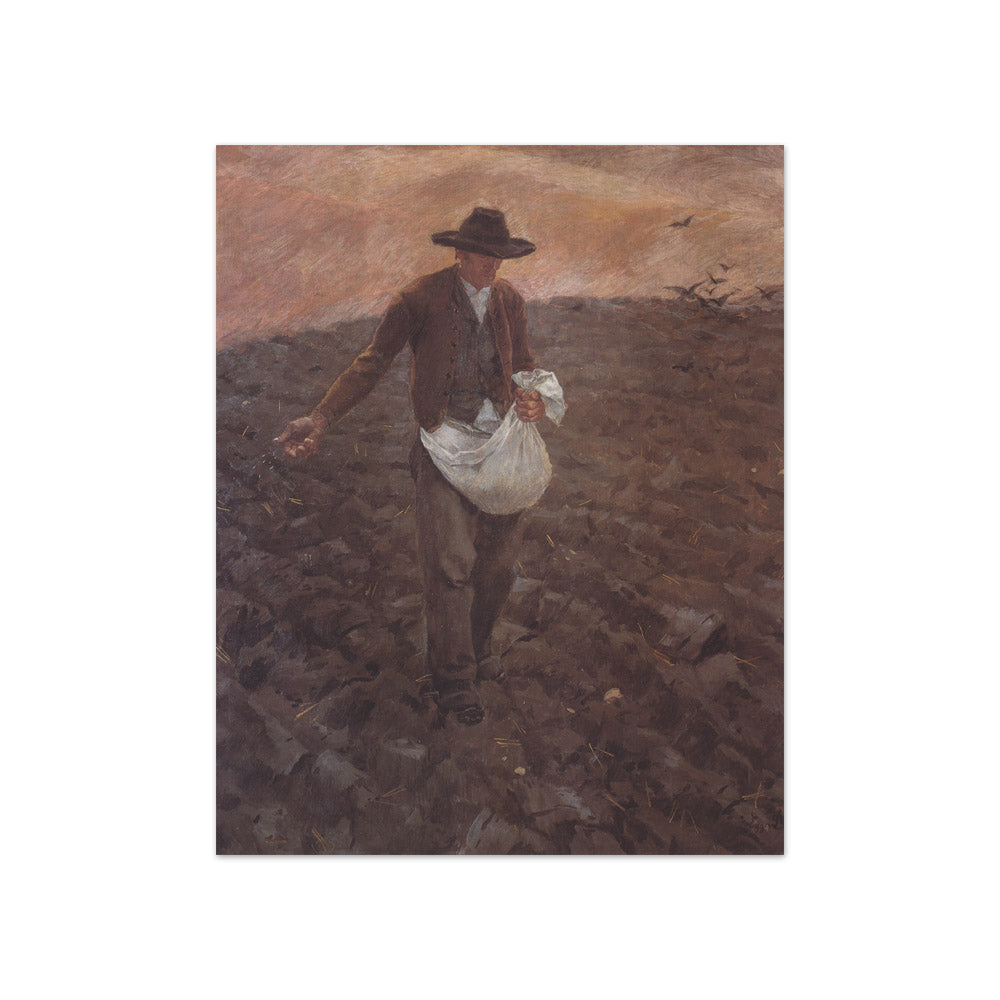 Albin Egger-Lienz - The Sower - Compact / Full Bleed / No Frame
