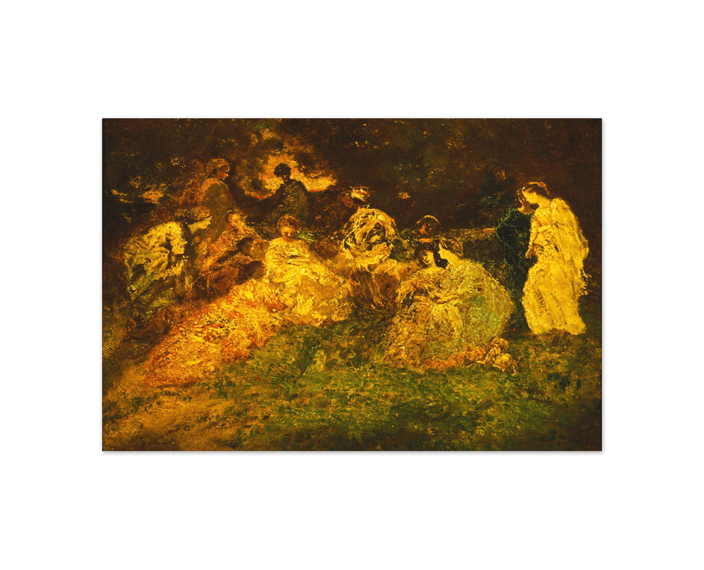 Adolphe Monticelli - Fête Champêtre - Compact / Full Bleed / No Frame