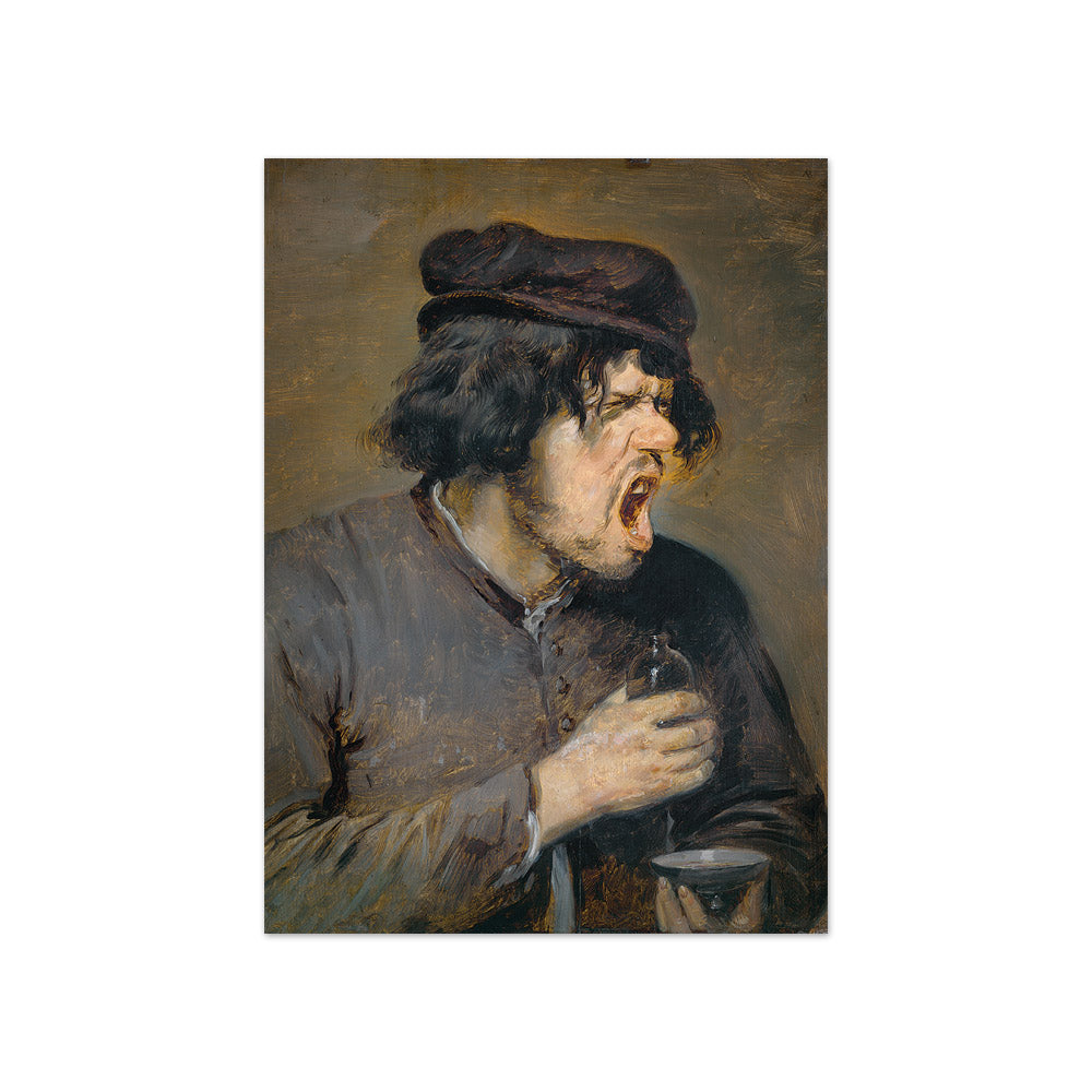 Adriaen Brouwer - The Bitter Potion - Compact / Full Bleed / No Frame