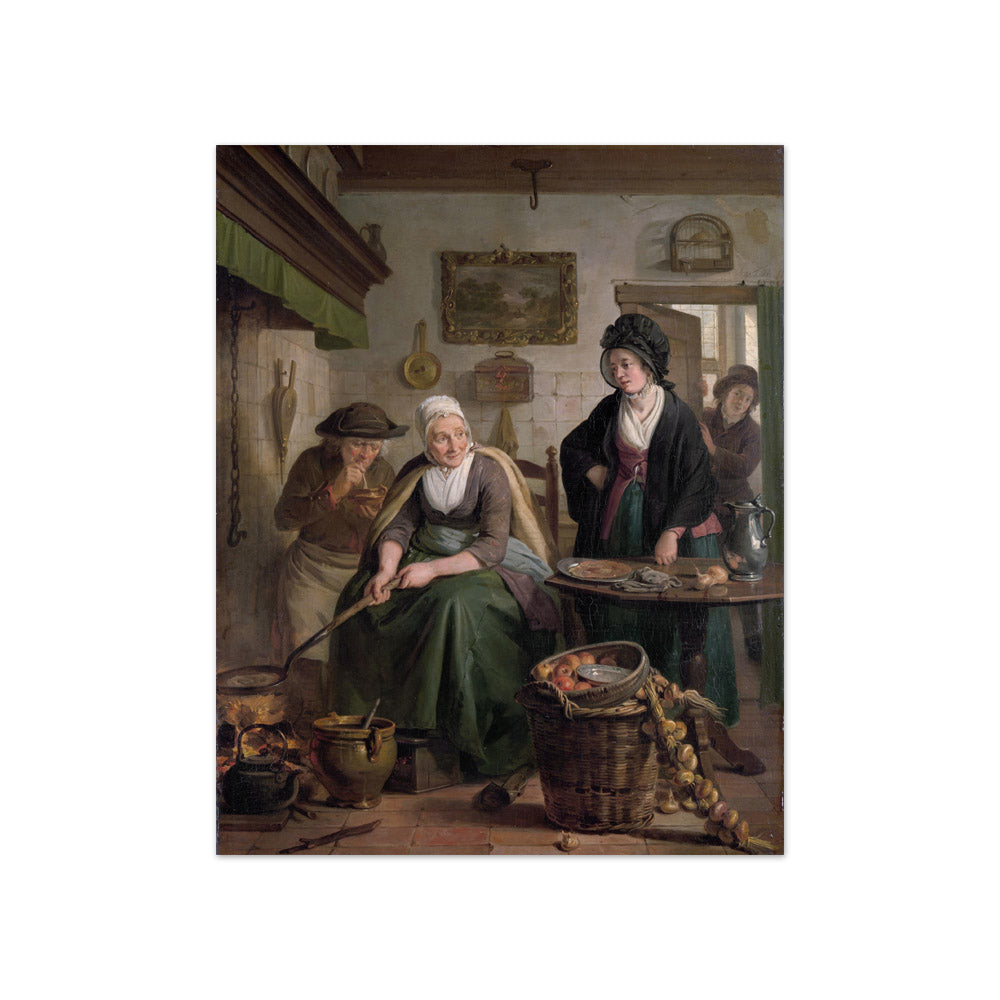 Adriaan de Lelie - The Pancake Cook - Compact / Full Bleed / No Frame