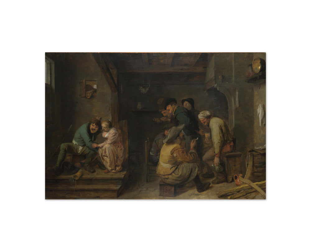 Adriaen Brouwer - Tavern Scene - Compact / Full Bleed / No Frame