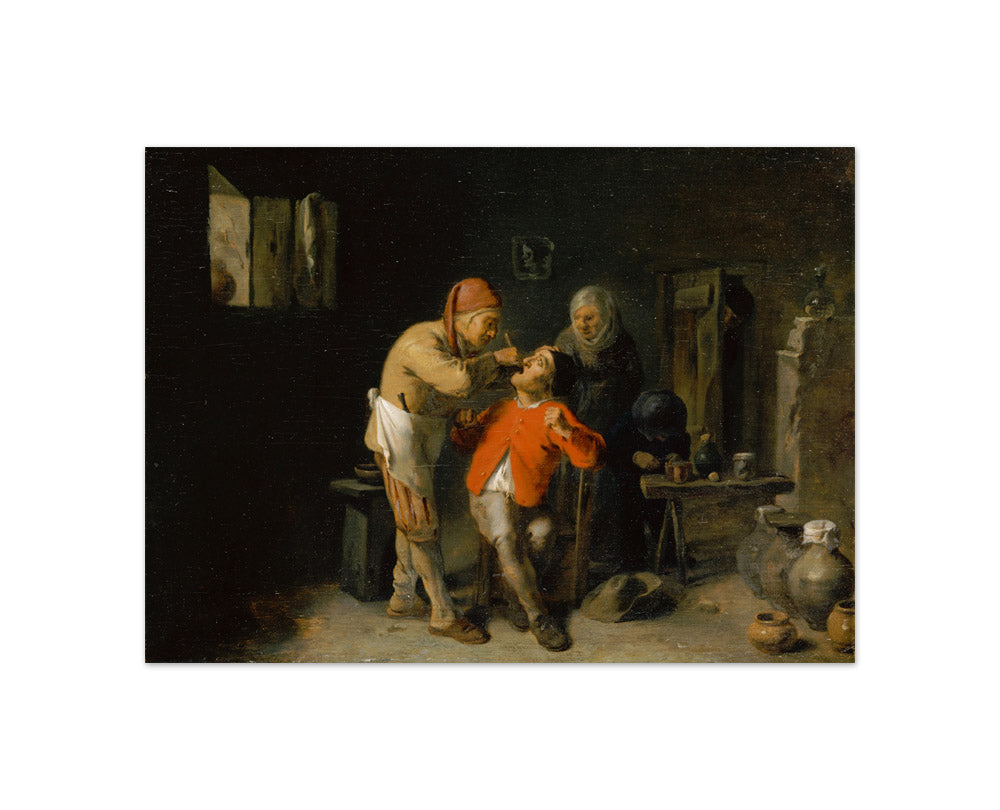 Adriaen Brouwer - A Dentist - Compact / Full Bleed / No Frame