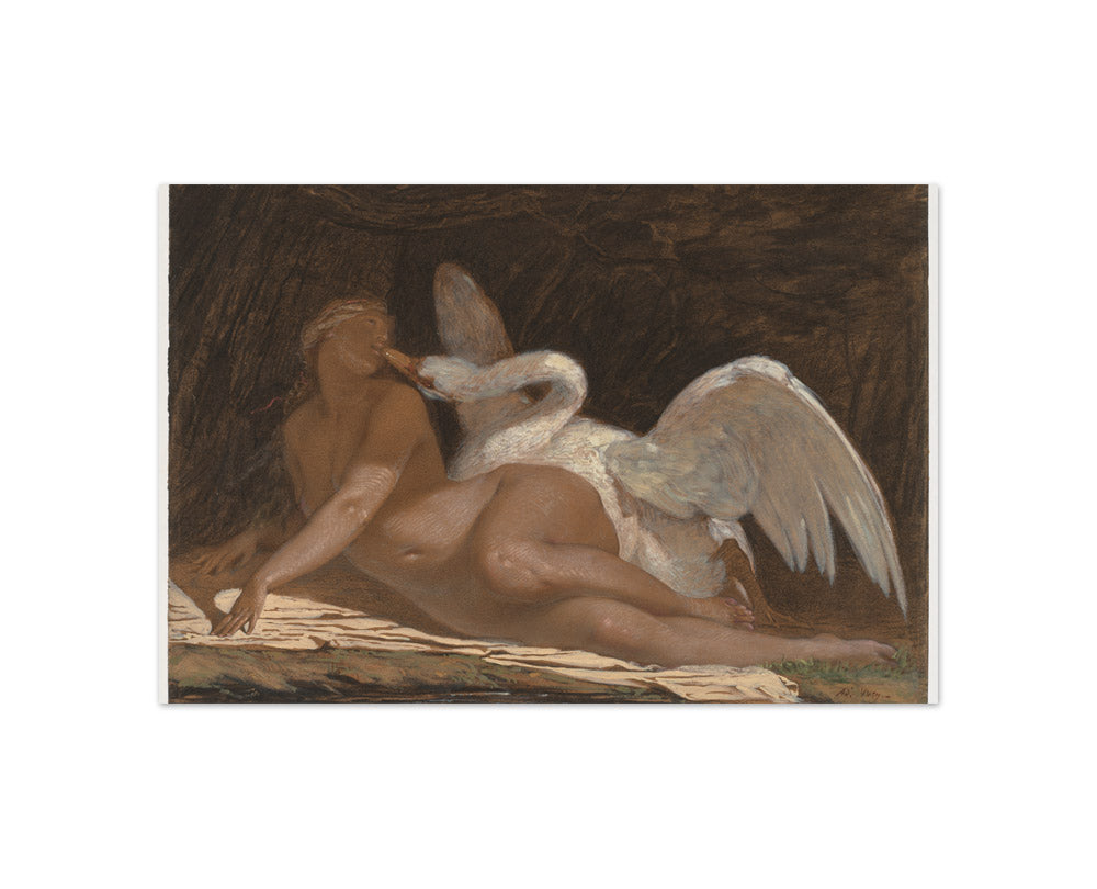 Adolphe Yvon - Leda and the Swan - Compact / Full Bleed / No Frame