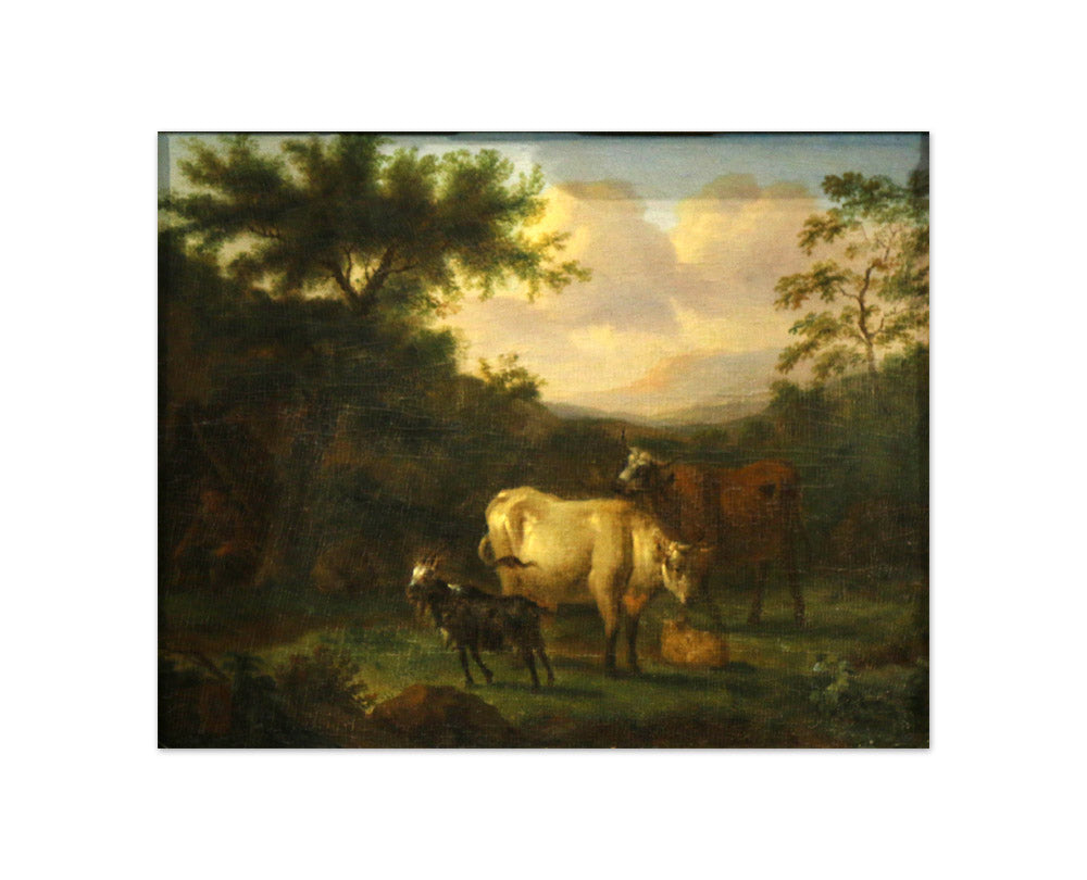 Adriaen van de Velde - Landscape with Animals - Compact / Full Bleed / No Frame
