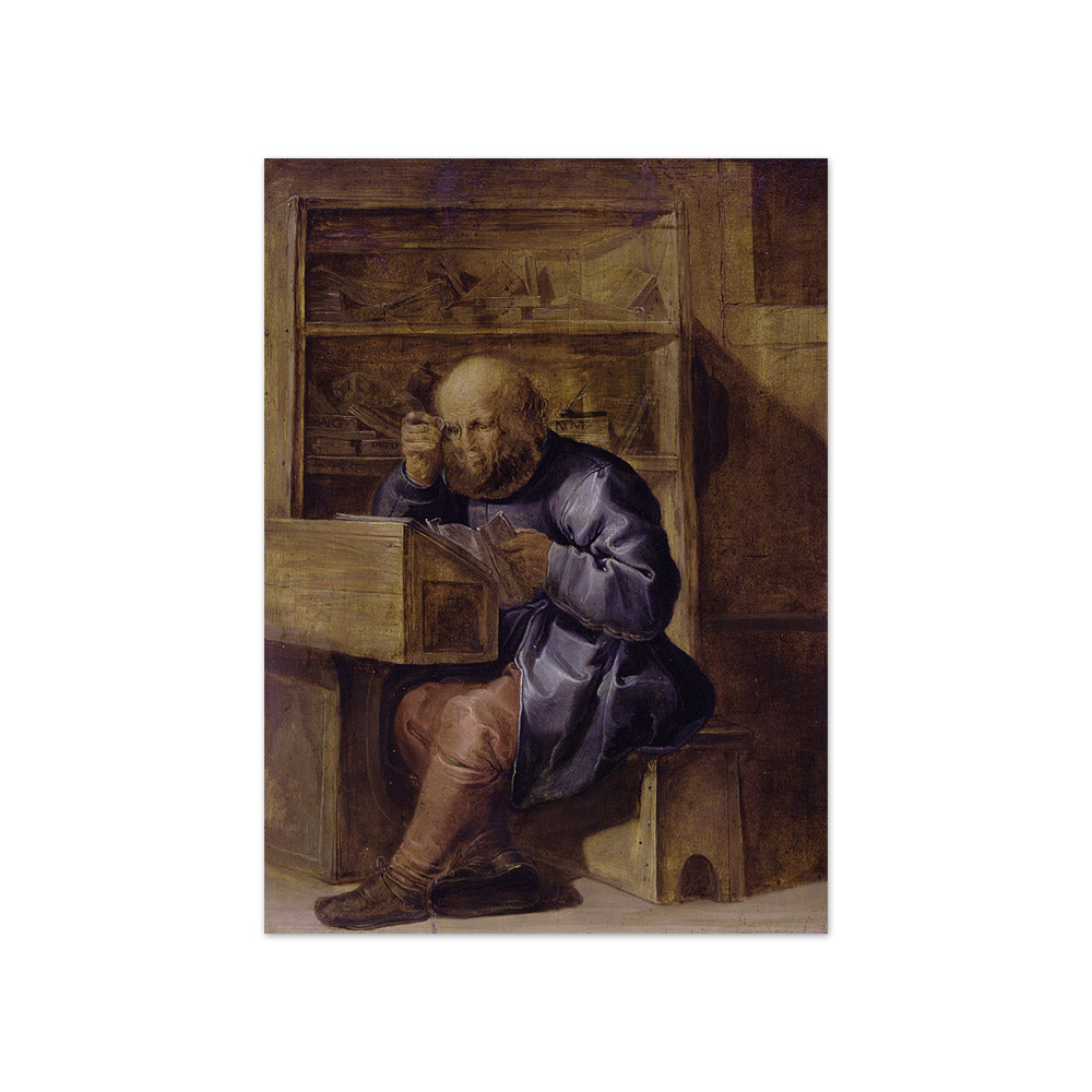 Adriaen Pietersz van de Venne - The Proofreader - Compact / Full Bleed / No Frame